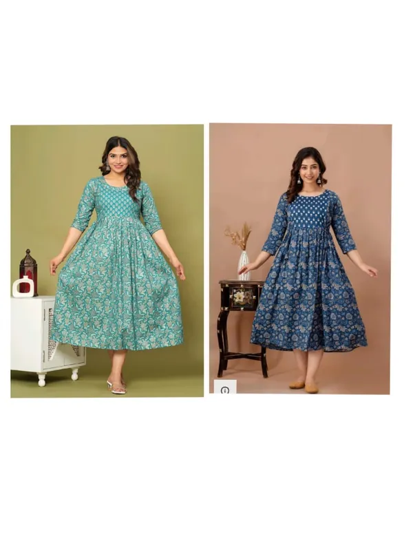 Greyn_moon_cotton_maternity_and_feeding_kurti_Combo_Of_2