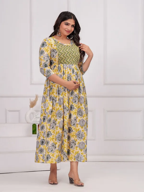 Lahriya_patkha_cotton__maternity_and_feeding_kurti