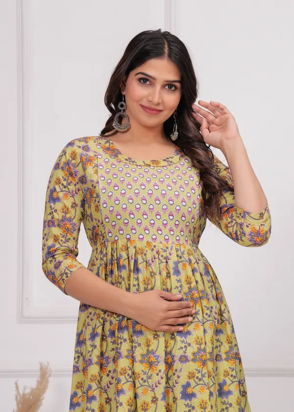 Lahriya_patkha_cotton__maternity_and_feeding_kurti