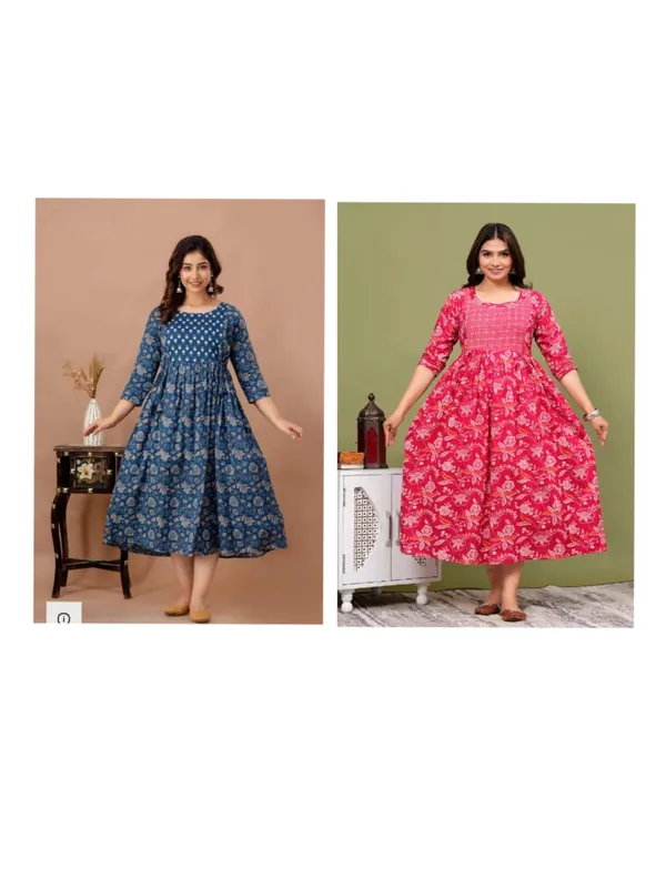 Moon_chan_cotton_maternity_and_feeding_kurti__Combo_Of_2