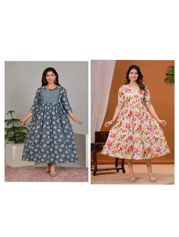Nayra_cotton_maternity_and_feeding_kurti_combo_Of_2