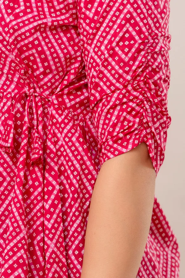Pink_Bhandej__Cotton_Printed_Short_Top