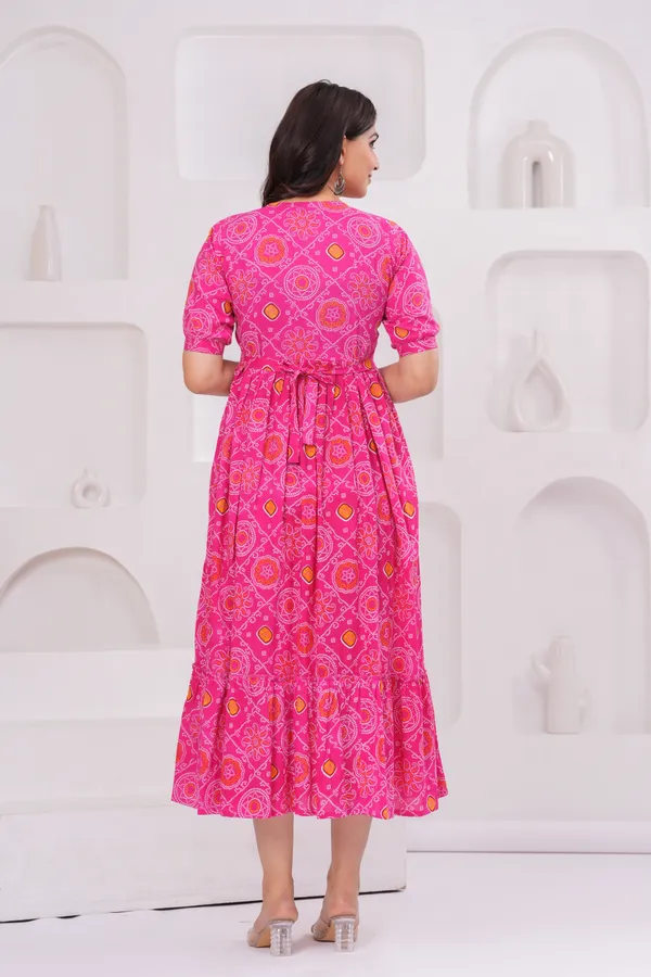 Pink_cundri_cotton_maternity_and_feeding_kurti