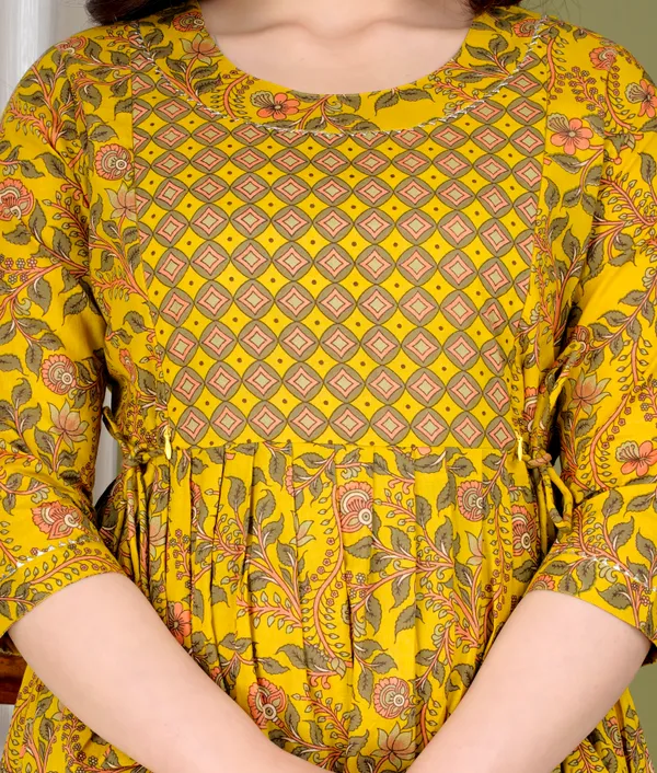 Pink_pichu_cotton_maternity_and_feeding_kurti_combo_Of_2