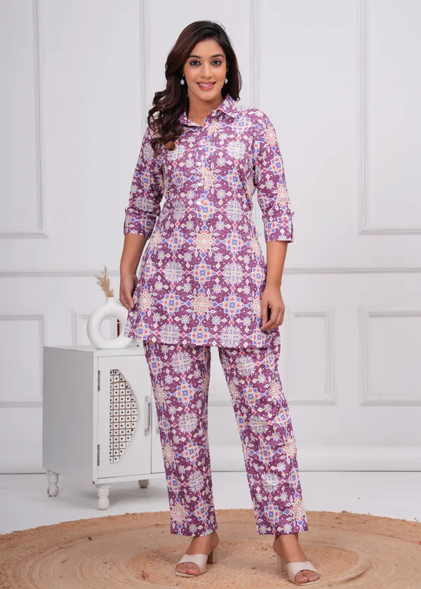 Purple_white_ten_cotton_cambric_cord_set