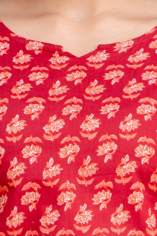 Red_raddian_cotton_printed_top