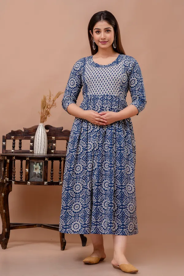 Sarbali_cotton_maternity_and_feeding_kurti_Combo_Of_2