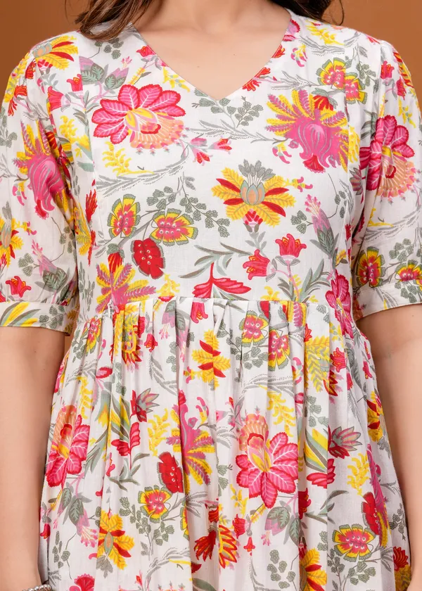 White_blossom_cotton_maternity_and_feeding_kurti