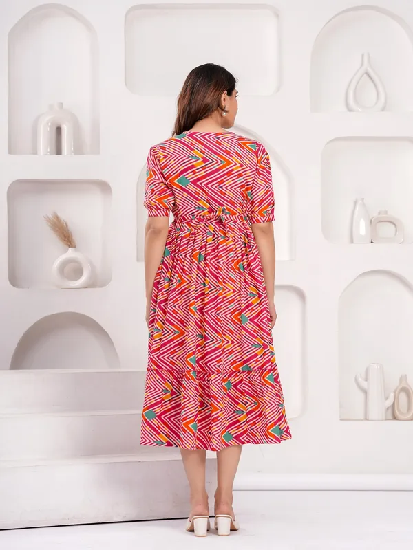 White_cors_cotton_maternity_and_feeding_kurti_combo_Of_2