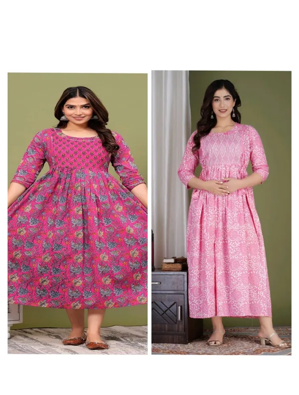 zink_pal__cotton_maternity_and_feeding_kurti_Combo_Of_2