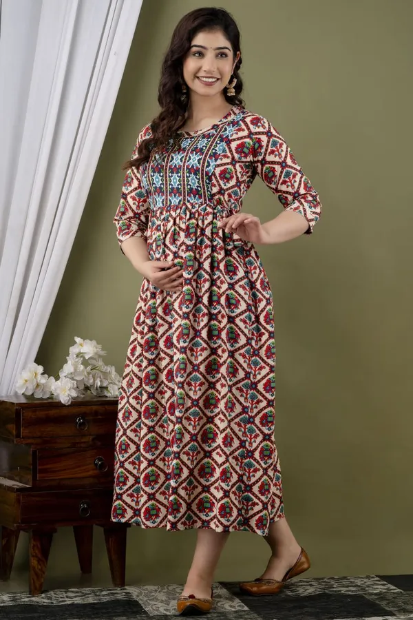 Cotton_Maternity_And_Feeding_Kurti