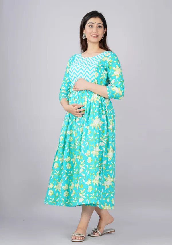 Cotton_Maternity_And_Feeding_Kurti_By_Nevisha_Style