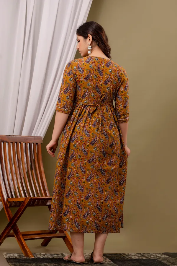 Brown_Maternity_And_Feeding_Kurti