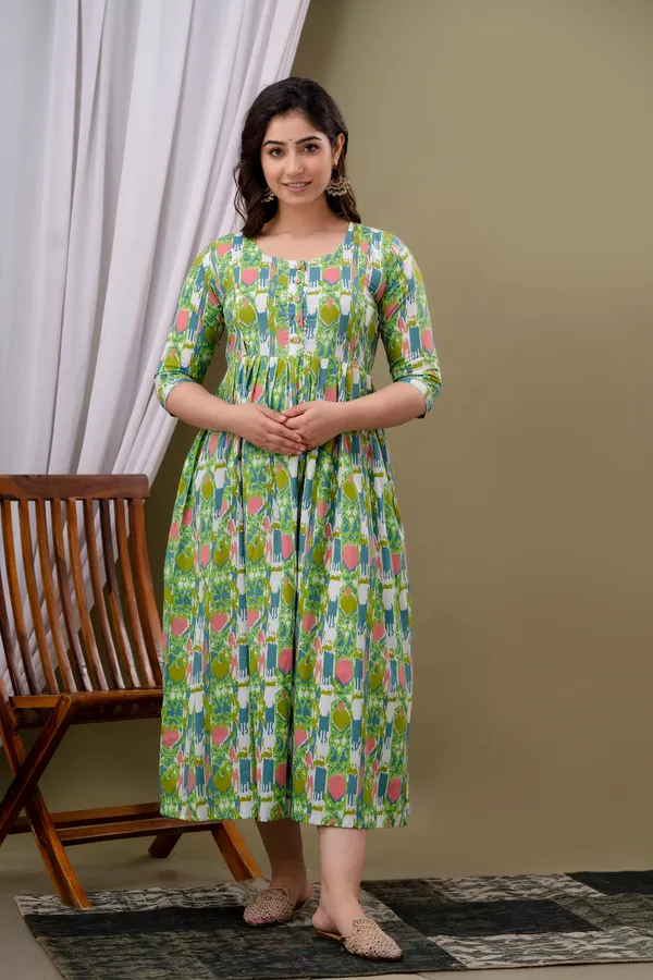 Parrot_Green_Maternity_And_Feeding_Kurti