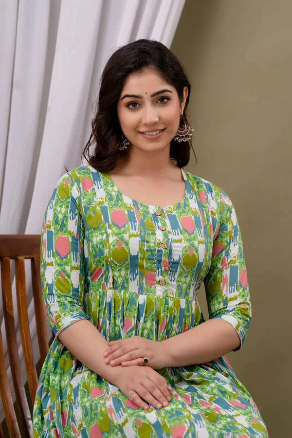Parrot_Green_Maternity_And_Feeding_Kurti