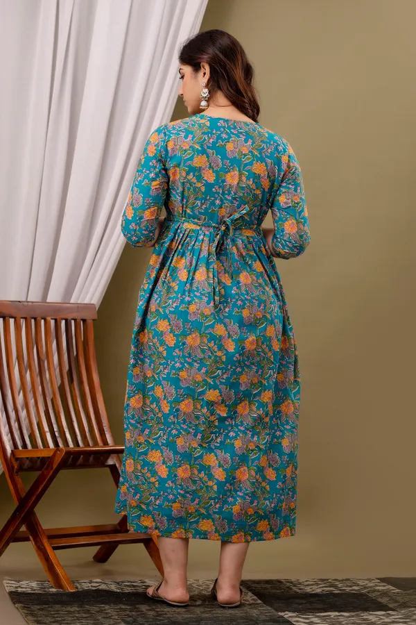 Blue_Floral_Maternity_And_Feeding_Gown_By_Nevisha_Style