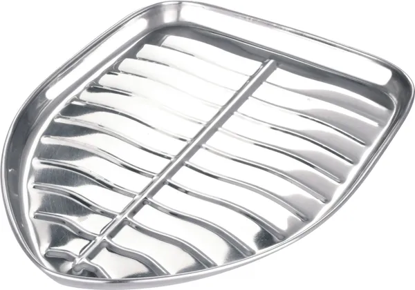 Silver_Stainless_Steel_Leaf_Shaped_Banana_Plates/Dinner_Plates/Lunch_Plates_(11_Inch_Banana_Leaf)