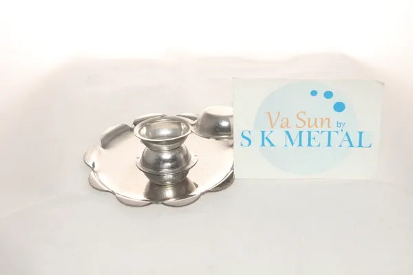 Grey_Laser_Print_Stainless_Steel_Puja_Thali_And_Kalash_Made_In_India__(12_Inches)