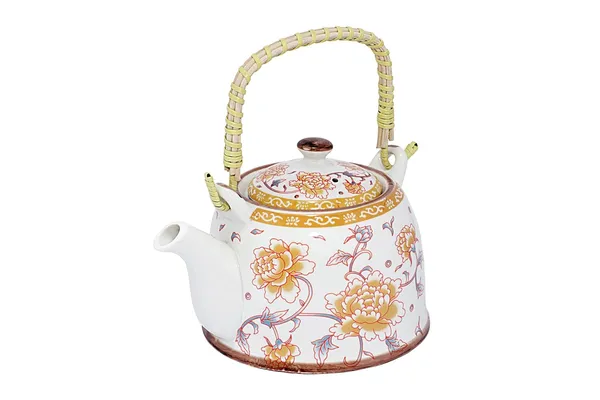 Grey_Aavaskala_Ceramic_Teapot_Coloured_Design_2