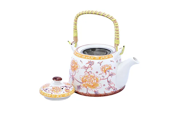 Grey_Aavaskala_Ceramic_Teapot_Coloured_Design_2