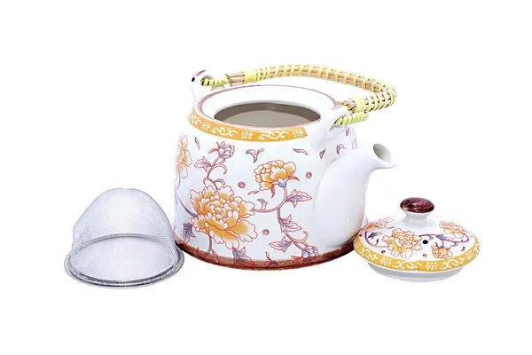 Grey_Aavaskala_Ceramic_Teapot_Coloured_Design_2