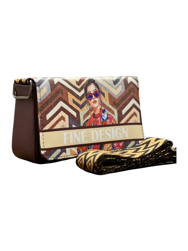 Brown_Girl_Print_Small_Women_Sling_Bag_|_Premium_Pu_Leather_Sling_Bag