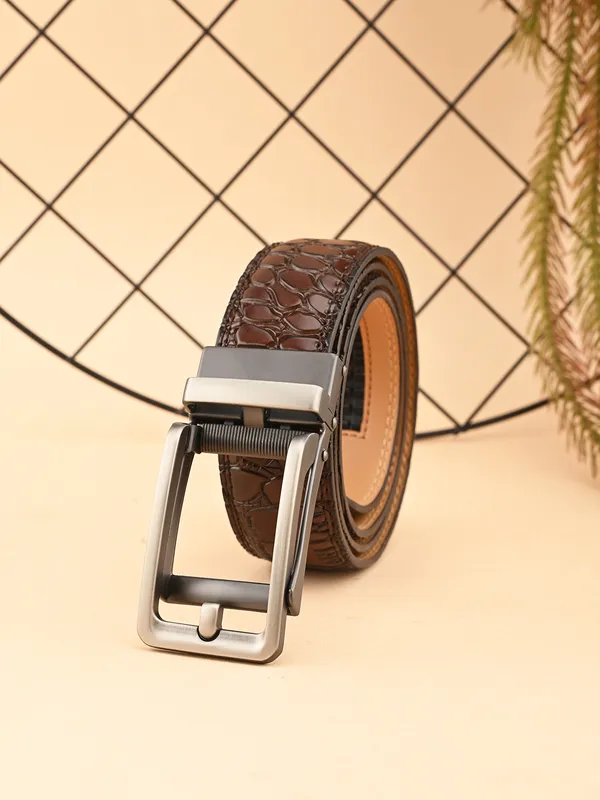 BuckleUp_Mens_No_Holes_Brown_Belt
