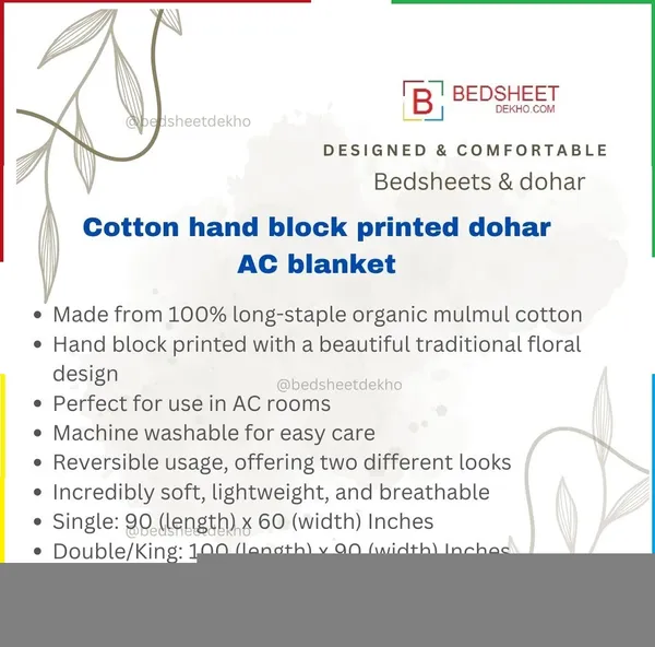 AC_Dohar_Mulmul_Cotton_Single_bed_jaipuri_hand_block_printed_dohar_|_Reversible_AC_dohar_for_all_Weather_|_AC_Blanket_single_bed