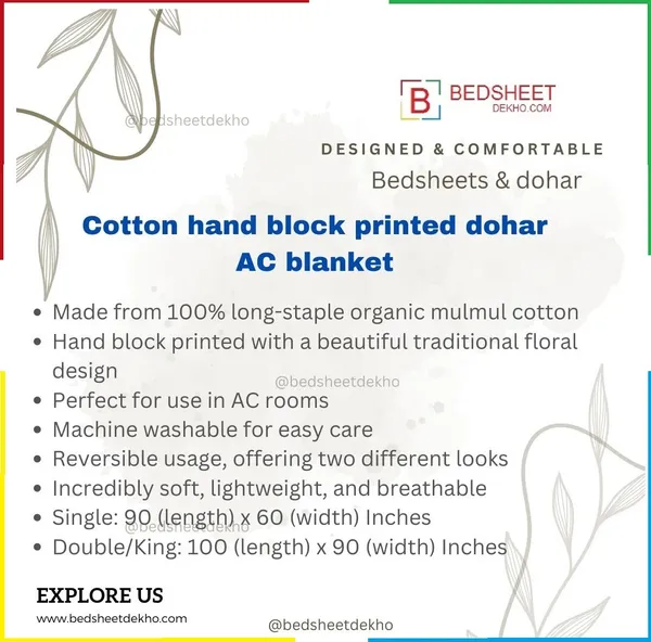 AC_Dohar_Mulmul_Cotton_Single_bed_jaipuri_hand_block_printed_dohar_|_Reversible_AC_dohar_for_all_Weather_|_AC_Blanket_single_bed