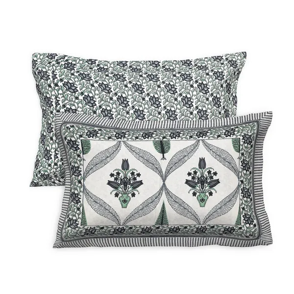 380_TC_King_Size_100%_Cotton_Bedsheet_With_Two_Pillow_Covers_/_handblock_print_bedsheet_-_275_X_275_cm_(King_size)