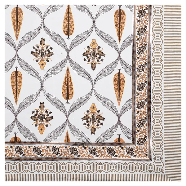 380_TC_King_Size_100%_Cotton_Bedsheet_With_Two_Pillow_Covers_/_handblock_print_bedsheet_-_275_X_275_cm_(King_size)
