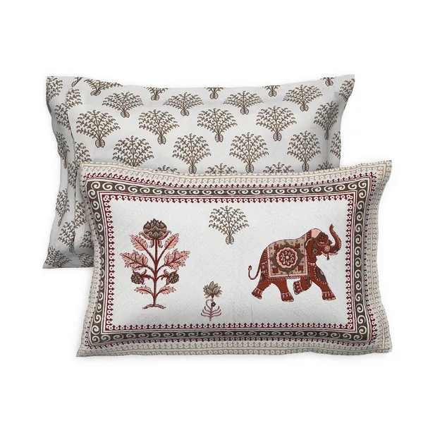 380_TC_King_Size_100%_Cotton_Bedsheet_With_Two_Pillow_Covers_/_handblock_print_bedsheet_-_275_X_275_cm_(King_size)