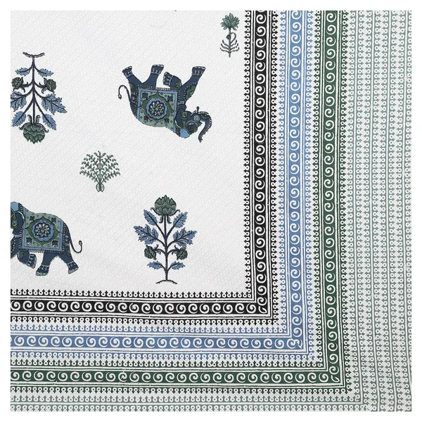 380_TC_King_Size_100%_Cotton_Bedsheet_With_Two_Pillow_Covers_/_handblock_print_bedsheet_-_275_X_275_cm_(King_size)