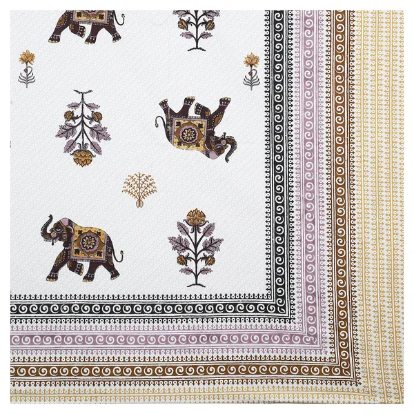 380_TC_King_Size_100%_Cotton_Bedsheet_With_Two_Pillow_Covers_/_handblock_print_bedsheet_-_275_X_275_cm_(King_size)