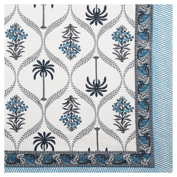 380_TC_King_Size_100%_Cotton_Bedsheet_With_Two_Pillow_Covers_/_handblock_print_bedsheet_-_275_X_275_cm_(King_size)