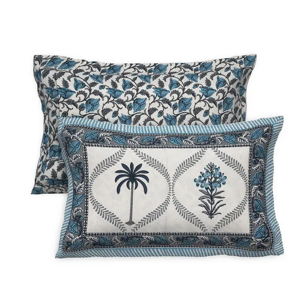 380_TC_King_Size_100%_Cotton_Bedsheet_With_Two_Pillow_Covers_/_handblock_print_bedsheet_-_275_X_275_cm_(King_size)