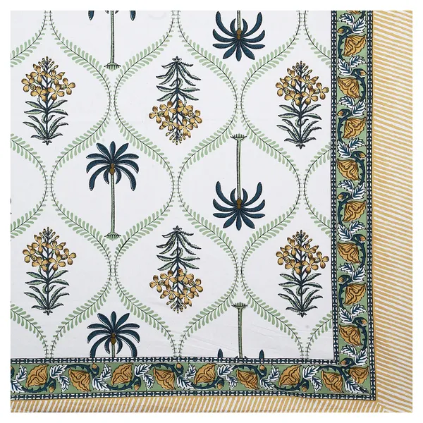 380_TC_King_Size_100%_Cotton_Bedsheet_With_Two_Pillow_Covers_/_handblock_print_bedsheet_-_275_X_275_cm_(King_size)