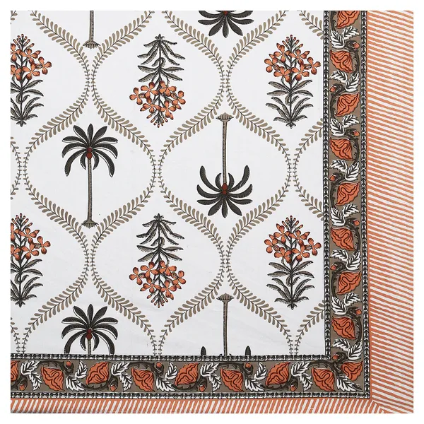 380_TC_King_Size_100%_Cotton_Bedsheet_With_Two_Pillow_Covers_/_handblock_print_bedsheet_-_275_X_275_cm_(King_size)