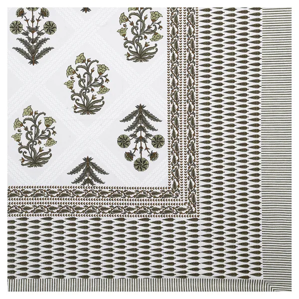 380_TC_King_Size_100%_Cotton_Bedsheet_With_Two_Pillow_Covers_/_handblock_print_bedsheet_-_275_X_275_cm_(King_size)