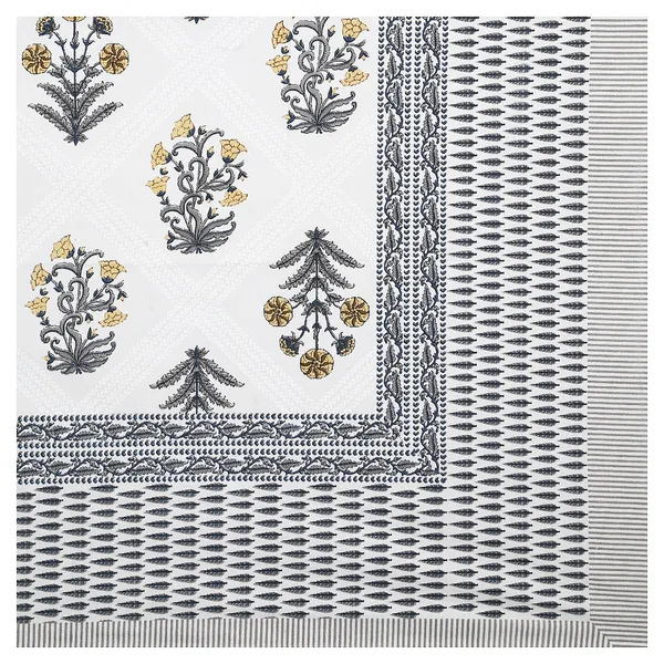 380_TC_King_Size_100%_Cotton_Bedsheet_With_Two_Pillow_Covers_/_handblock_print_bedsheet_-_275_X_275_cm_(King_size)