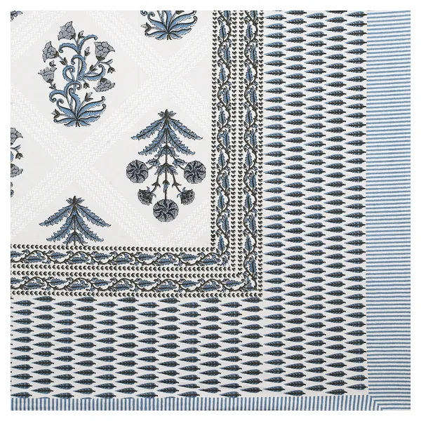 380_TC_King_Size_100%_Cotton_Bedsheet_With_Two_Pillow_Covers_/_handblock_print_bedsheet_-_275_X_275_cm_(King_size)