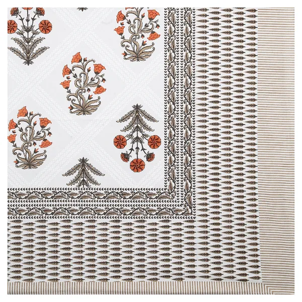 380_TC_King_Size_100%_Cotton_Bedsheet_With_Two_Pillow_Covers_/_handblock_print_bedsheet_-_275_X_275_cm_(King_size)