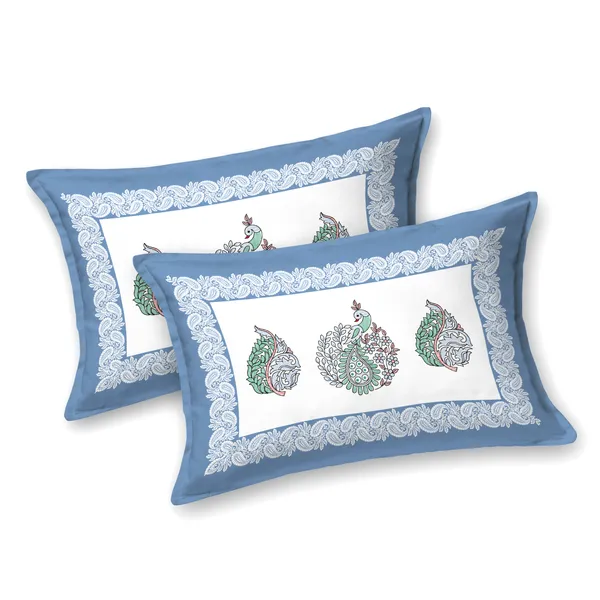 Handcrafted_Jaipur_King_Size_Bedsheet_-_Elegant_Handblock_Print_Design
