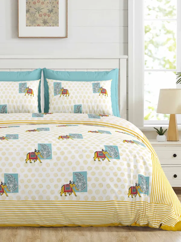 Handblock_Printed_King_Size_Bedsheet_-_Made_with_Love_in_Jaipur