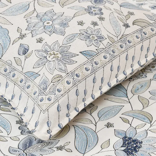 320_TC_katha_patchwork_design_King_Size_Premium_Cotton_Bedsheet_With_Two_Pillow_Covers_-_275_X_275_cm_(King_size)