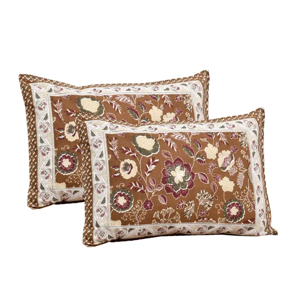 320_TC_katha_patchwork_design_King_Size_Premium_Cotton_Bedsheet_With_Two_Pillow_Covers_-_275_X_275_cm_(King_size)