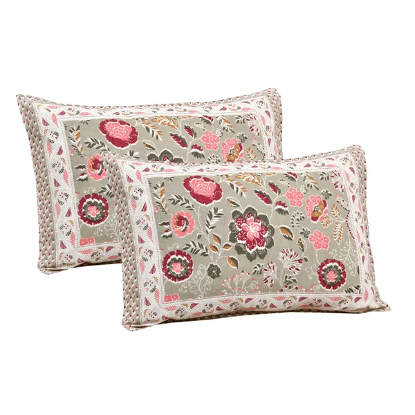 320_TC_katha_patchwork_design_King_Size_Premium_Cotton_Bedsheet_With_Two_Pillow_Covers_-_275_X_275_cm_(King_size)