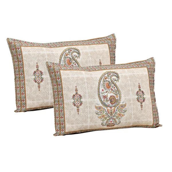 320_TC_katha_patchwork_design_King_Size_Premium_Cotton_Bedsheet_With_Two_Pillow_Covers_-_275_X_275_cm_(King_size)