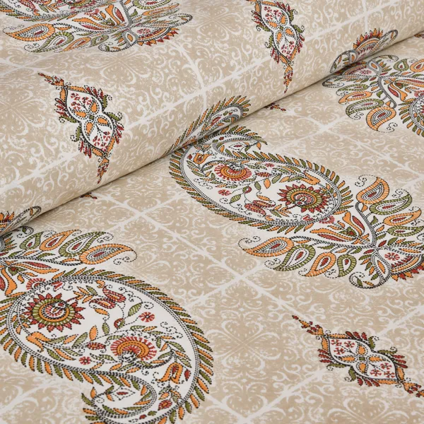 320_TC_katha_patchwork_design_King_Size_Premium_Cotton_Bedsheet_With_Two_Pillow_Covers_-_275_X_275_cm_(King_size)