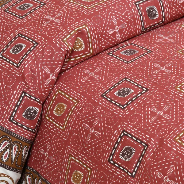 320_TC_katha_patchwork_design_King_Size_Premium_Cotton_Bedsheet_With_Two_Pillow_Covers_-_275_X_275_cm_(King_size)